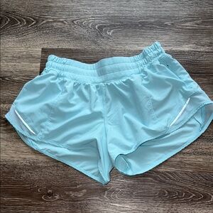 Lululemon Athletica Blue Hotty Hot Athletic Shorts 2.5” Inseam